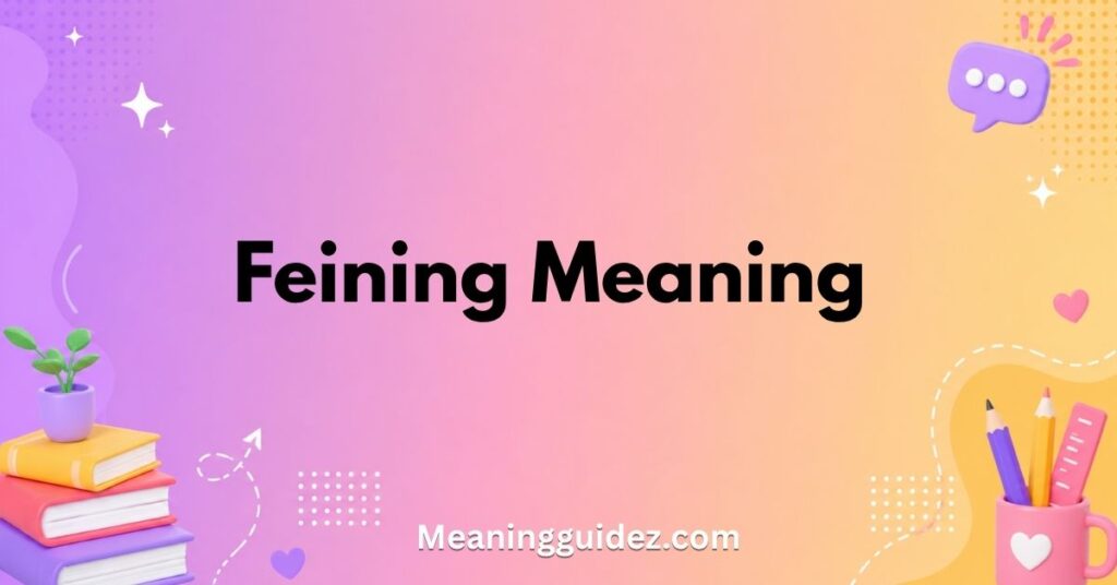 Feining Meaning