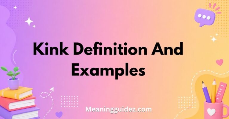 kink definition and examples