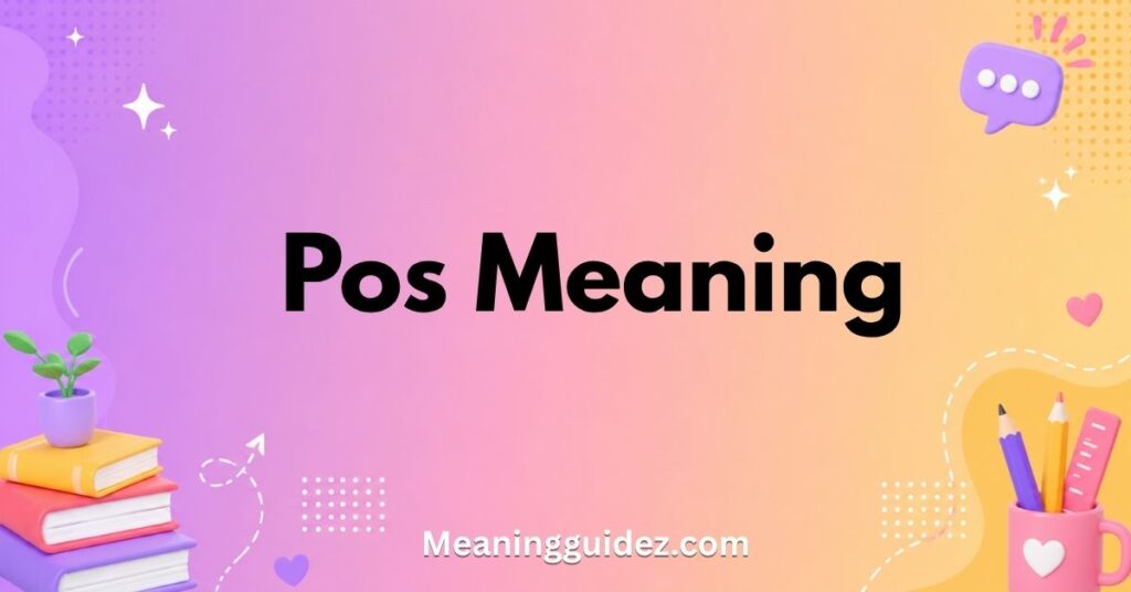 pos meaning