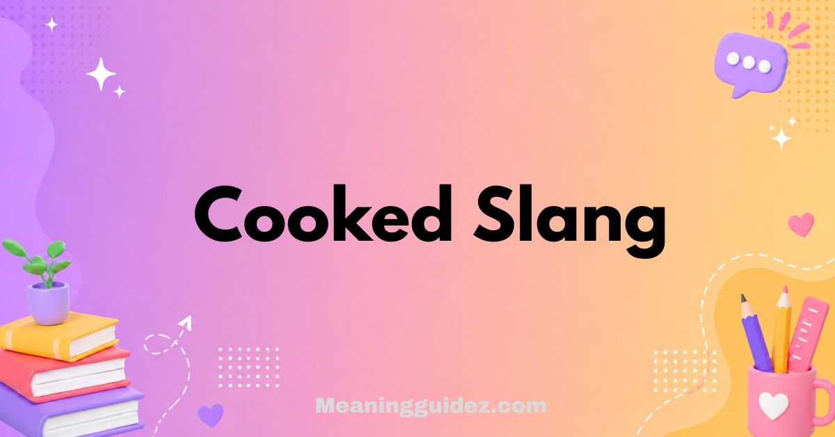 Cooked Slang