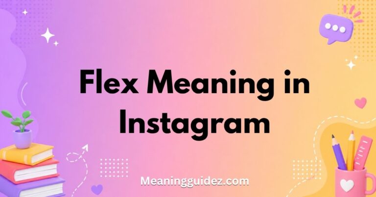 Flex Meaning in Instagram