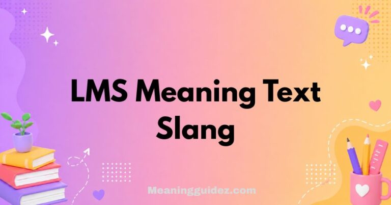 LMS Meaning Text Slang