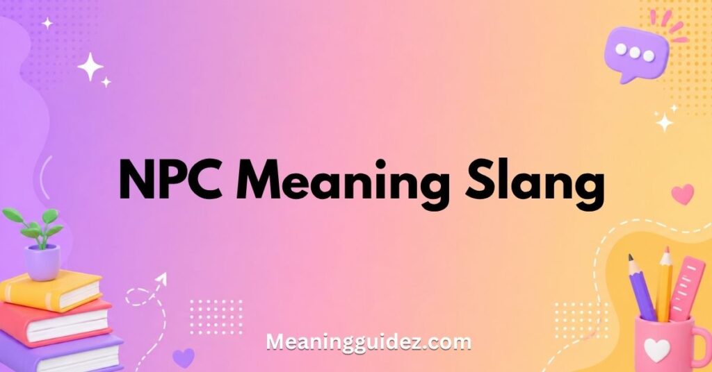 NPC Meaning Slang