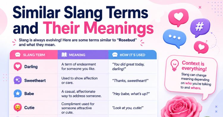 Similar Slang Terms and Their Meanings