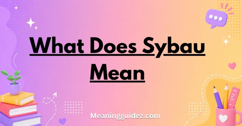 what does sybau mean