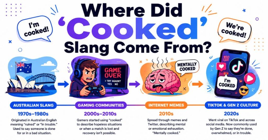 Where Did "Cooked" Slang Come From?
