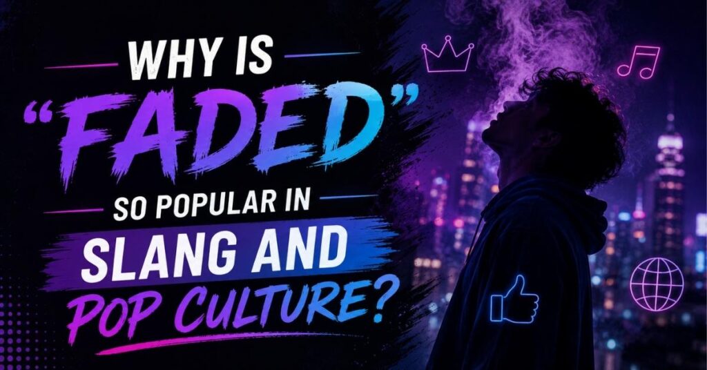 Why Is "Faded" So Popular in Slang and Pop Culture?