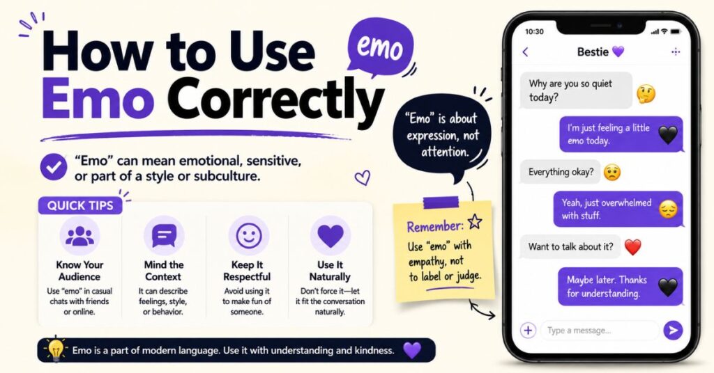 Emo Meaning Slang 7 Simple Facts Everyone Should Know 2 How to Use Emo Correctly