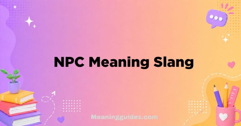 NPC Meaning Slang