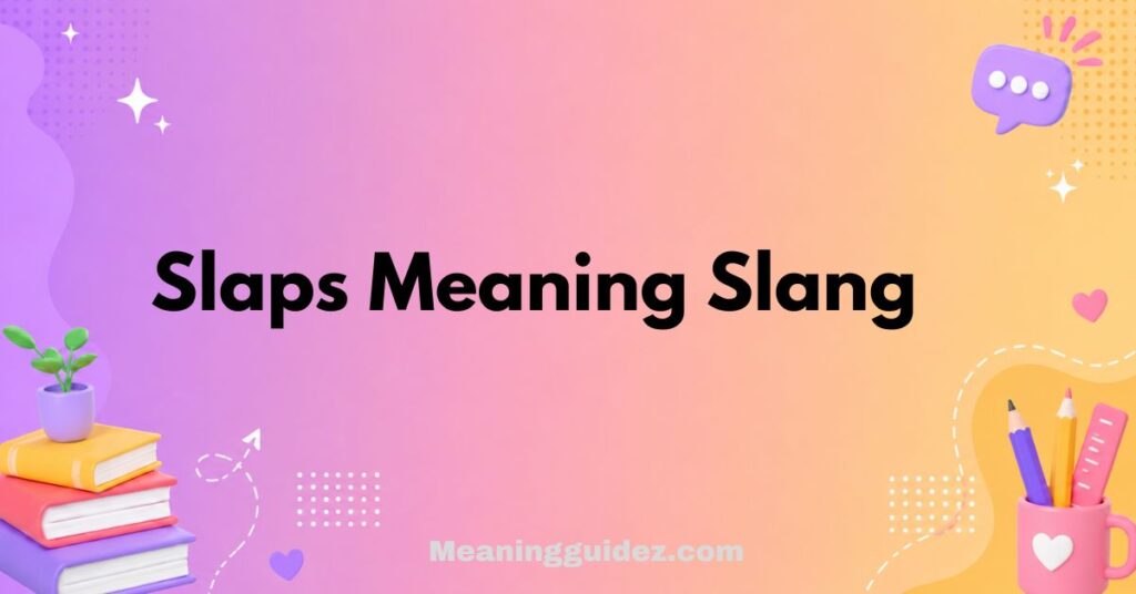 Slaps Meaning Slang