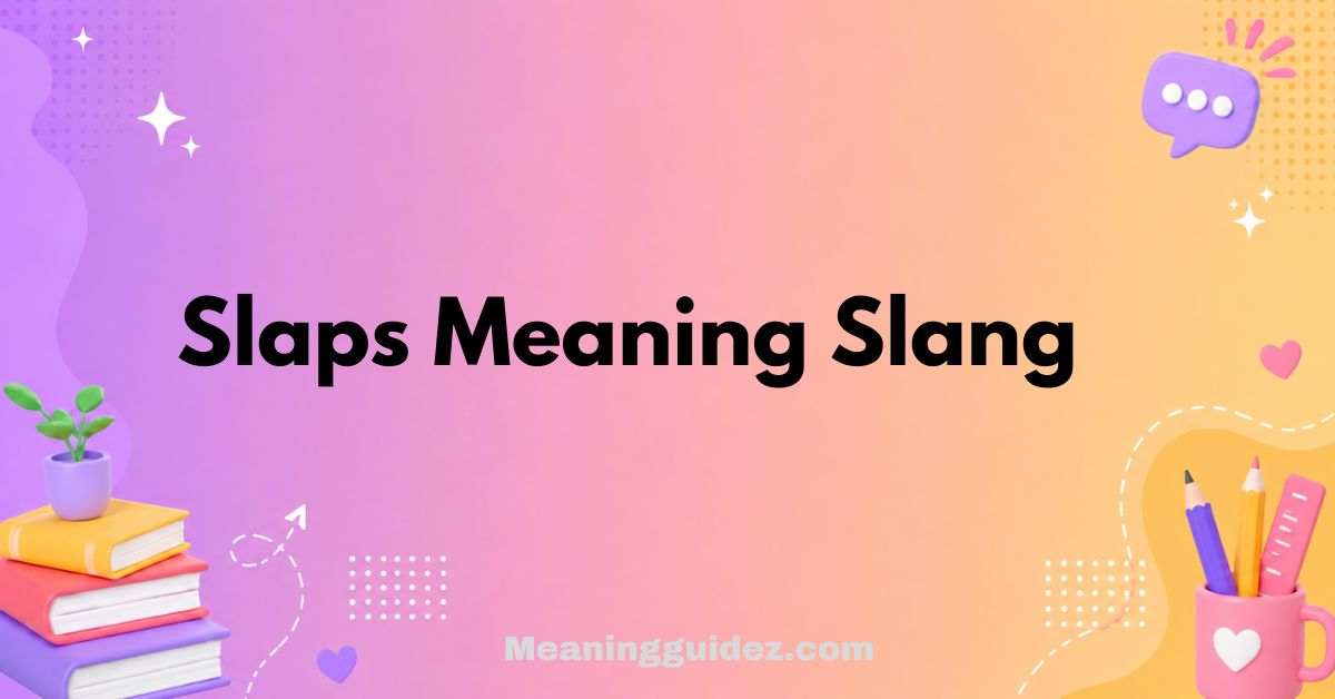 Slaps Meaning Slang
