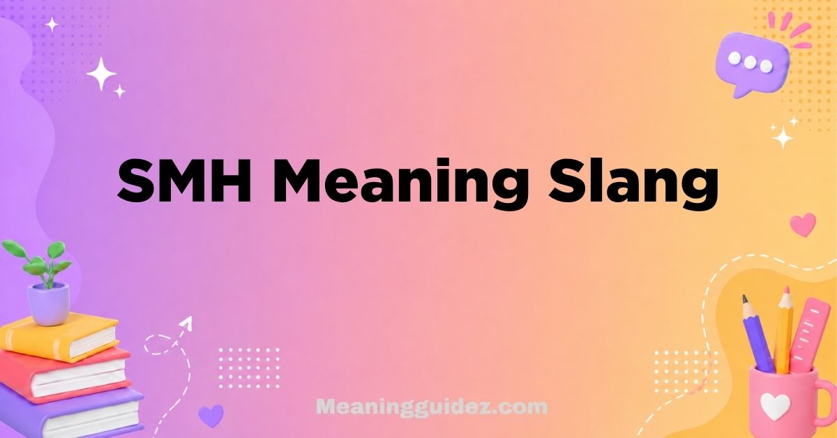 SMH Meaning Slang
