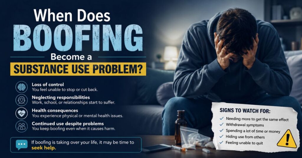 When Does Boofing Become a Substance Use Problem?