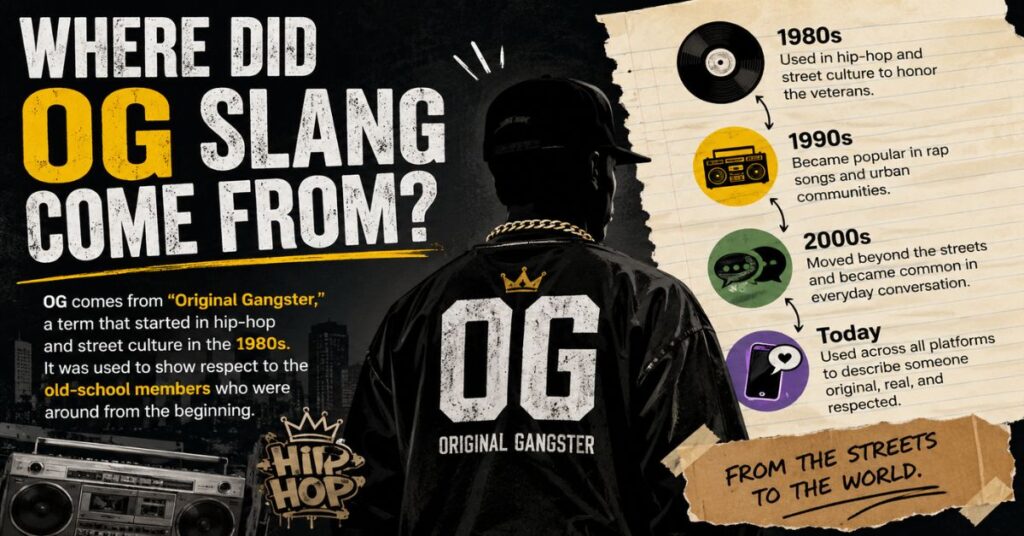 Where Did OG Slang Come From?