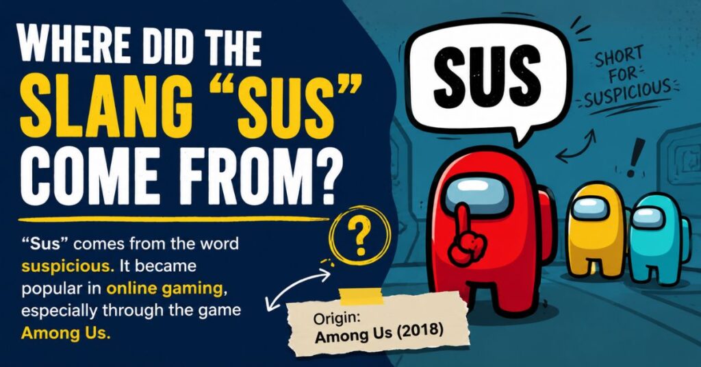 Where Did the Slang "Sus" Come From?