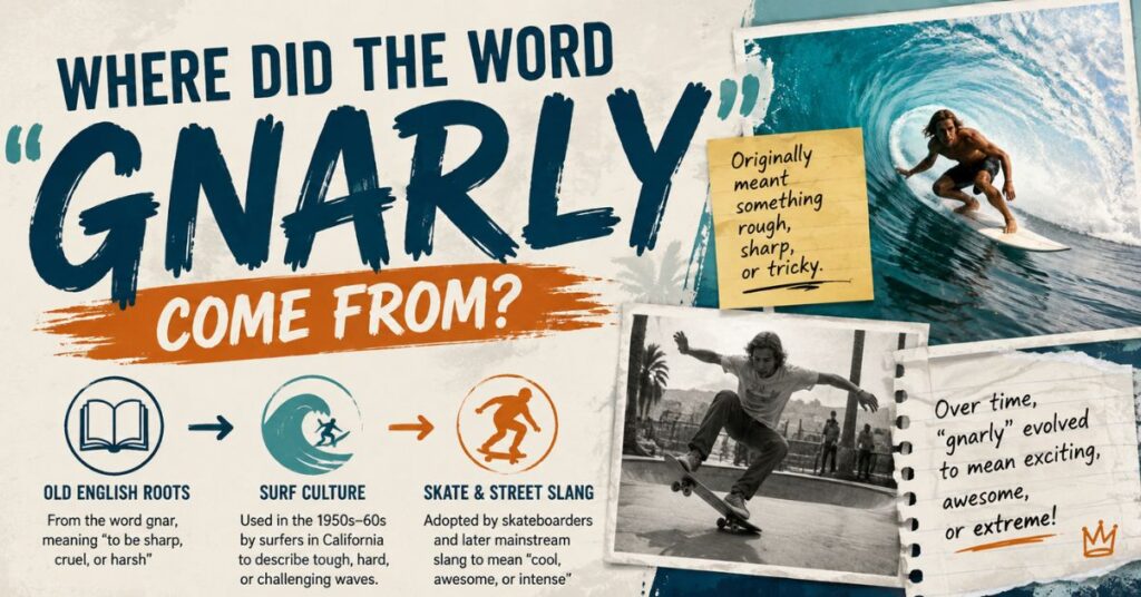 Where Did the Word "Gnarly" Come From?