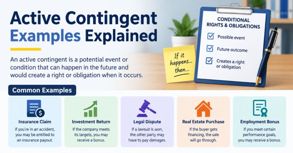 What Does Active Contingent Mean? Essential Guide 2 Active Contingent Examples Explained