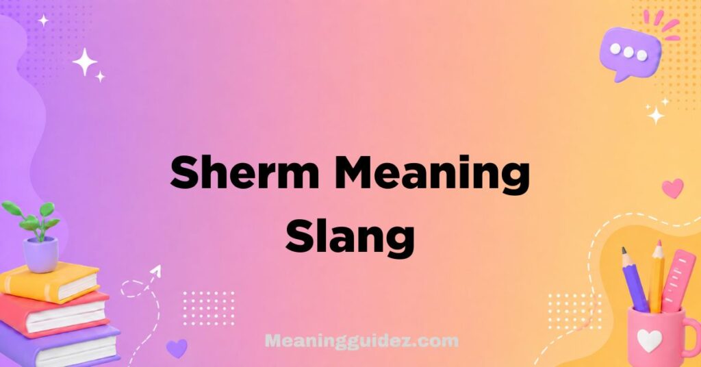 Sherm Meaning Slang