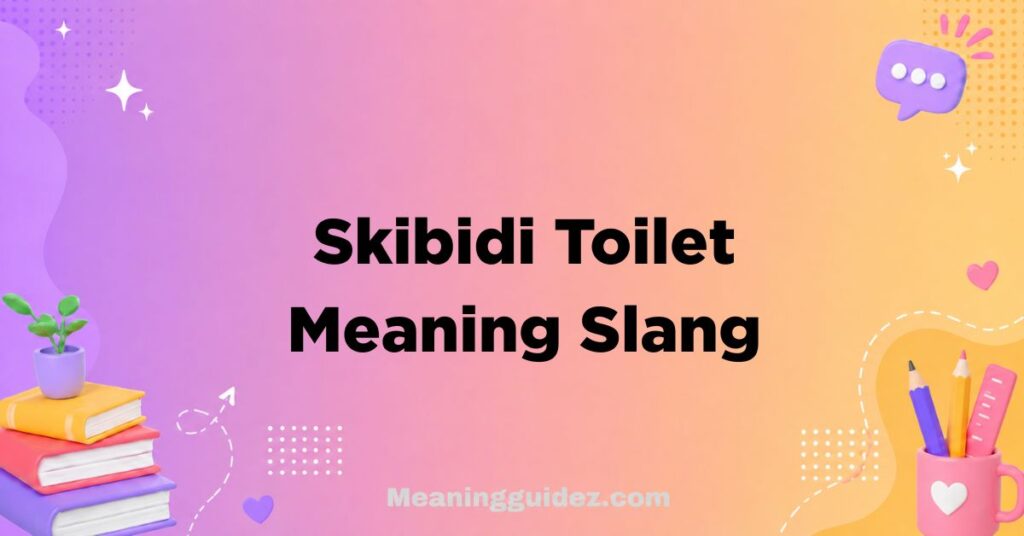 Skibidi Toilet Meaning Slang