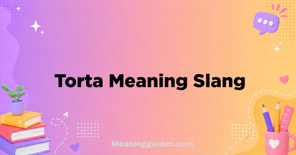 Torta Meaning Slang