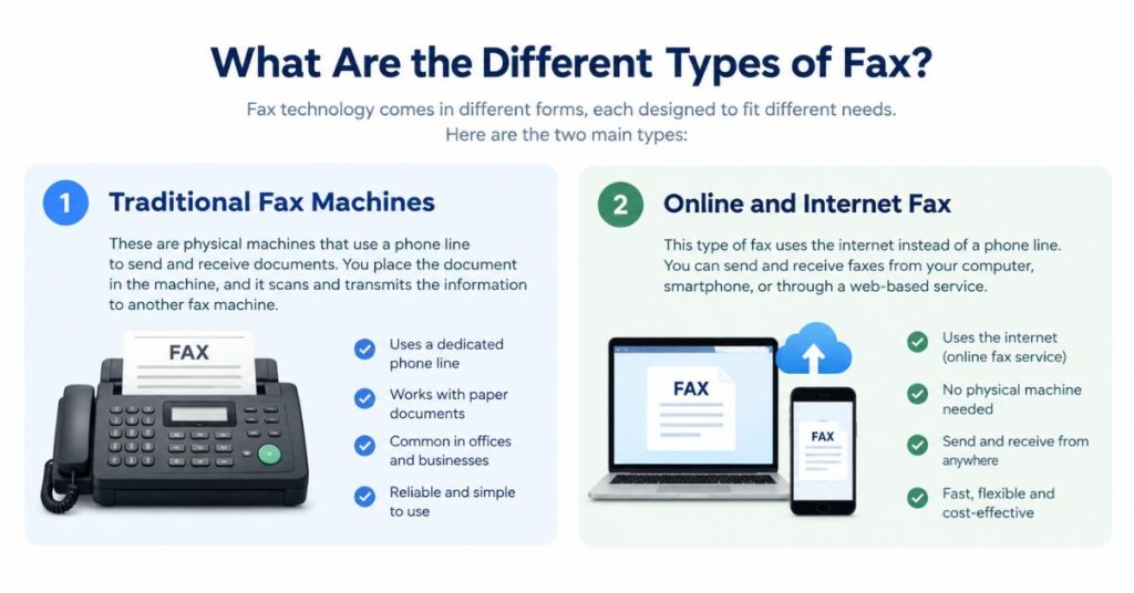 What Does Fax Mean? 5 Powerful Facts About Faxing 2 What Are the Different Types of Fax?