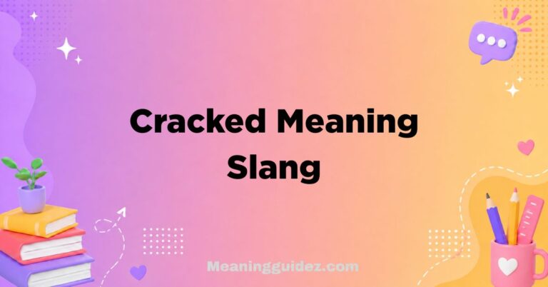 Cracked Meaning Slang