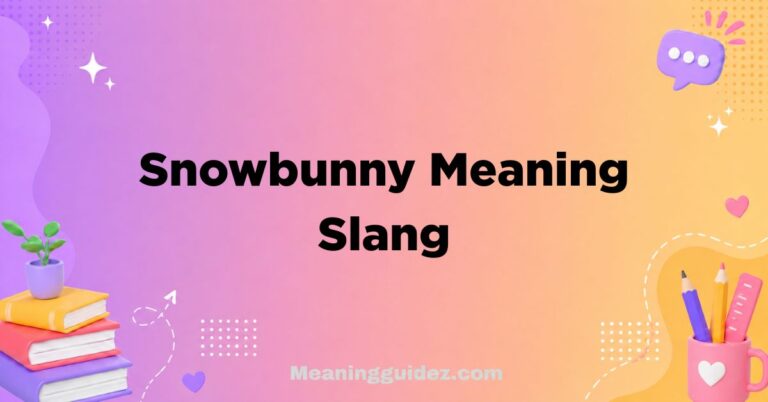 Snowbunny Meaning Slang